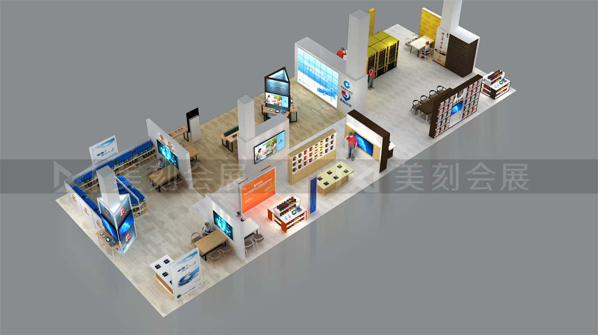 第五屆黑茶文化旅游節(jié)展臺(tái)設(shè)計(jì)方案，黑茶文化節(jié)展會(huì)布置效果圖